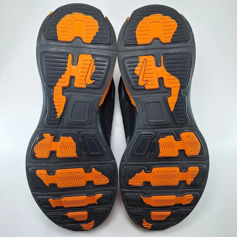 Nike Lunar Roam Mens 12 Black Safety Orange HJ8999-001 Running Shoes Sneakers